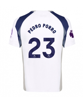 Billige Fotballdrakt Tottenham Hotspur Pedro Porro #23 Replika Hjemmedrakt 2025-26 Kortermet Billige Fotballdrakt Tottenham Hotspur Pedro Porro #23 Replika Hjemmedrakt 2025-26 Kortermet
